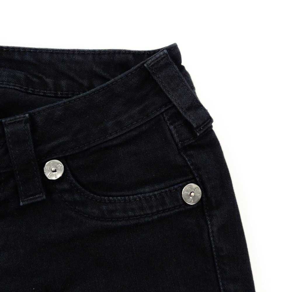 True Religion Jeans Women's 25 Black Skinny Denim - Picture 3 of 10